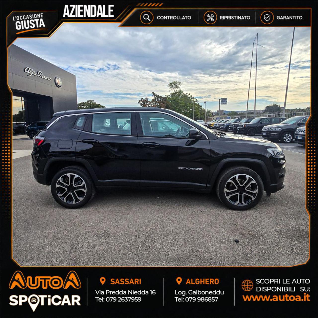 JEEP Compass 1.5 Turbo T4 130 CV MHEV 2WD Altitude - 4