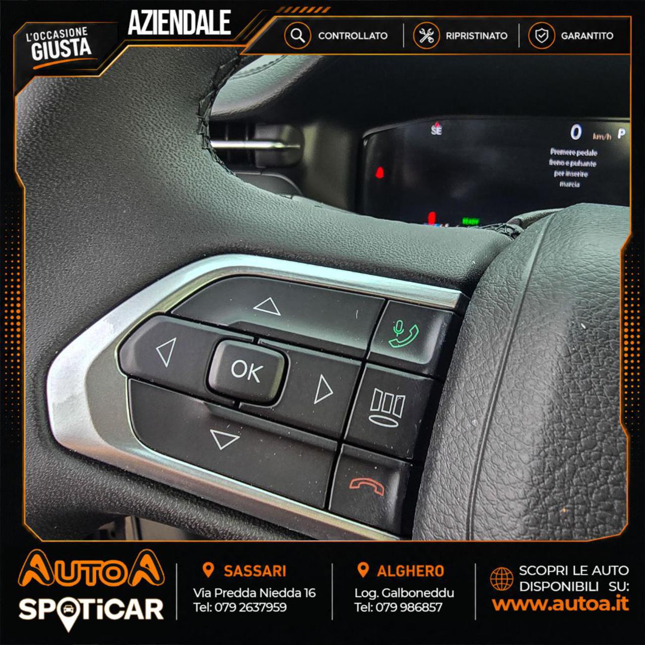 JEEP Compass 1.5 Turbo T4 130 CV MHEV 2WD Altitude - 22