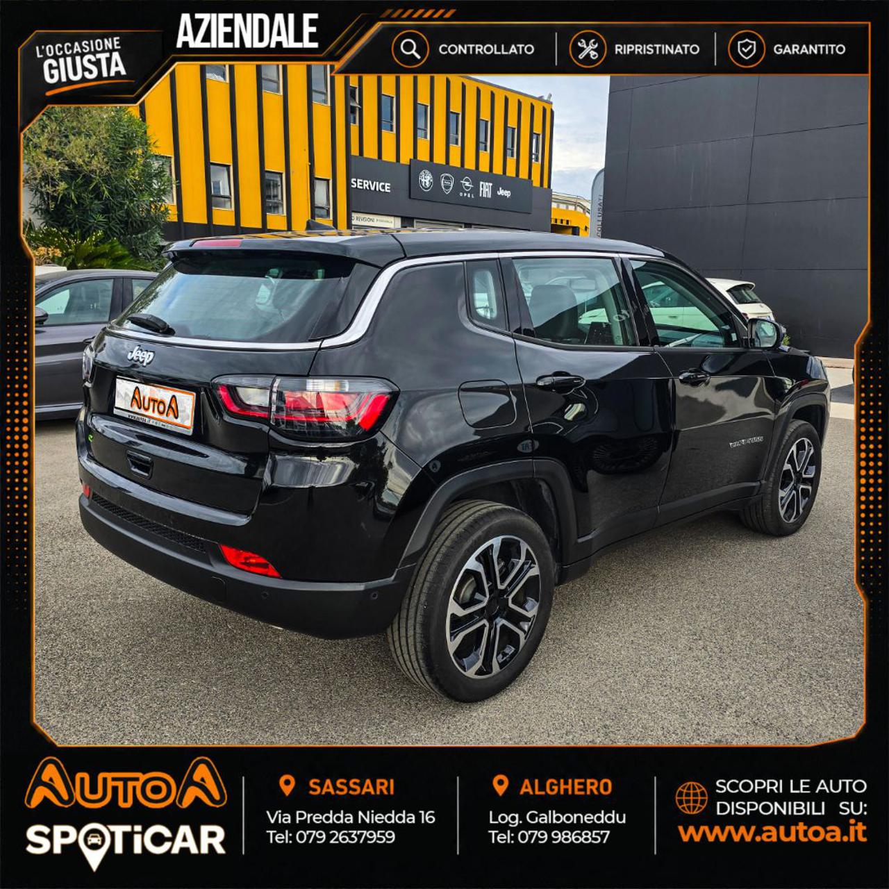 JEEP Compass 1.5 Turbo T4 130 CV MHEV 2WD Altitude - 5