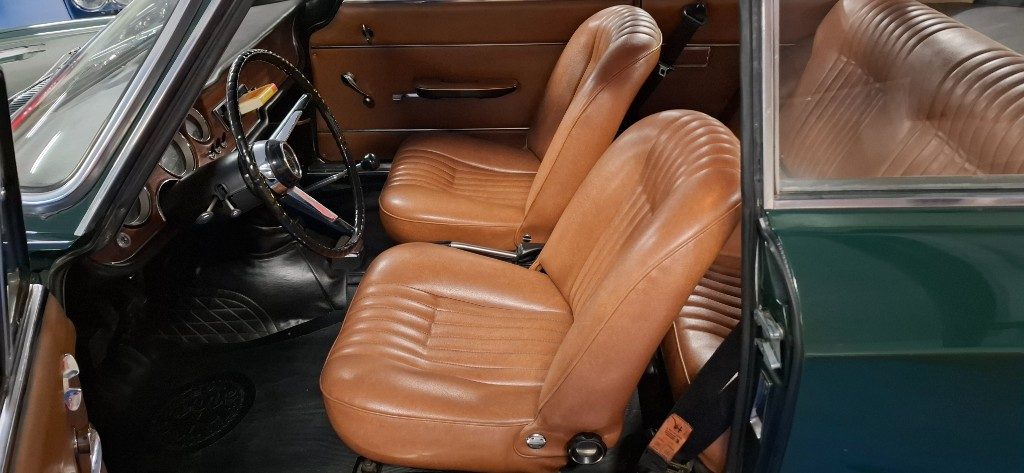 ALFA ROMEO GT SCALINO VERDE PINO con INTERNI CUOIO - 5