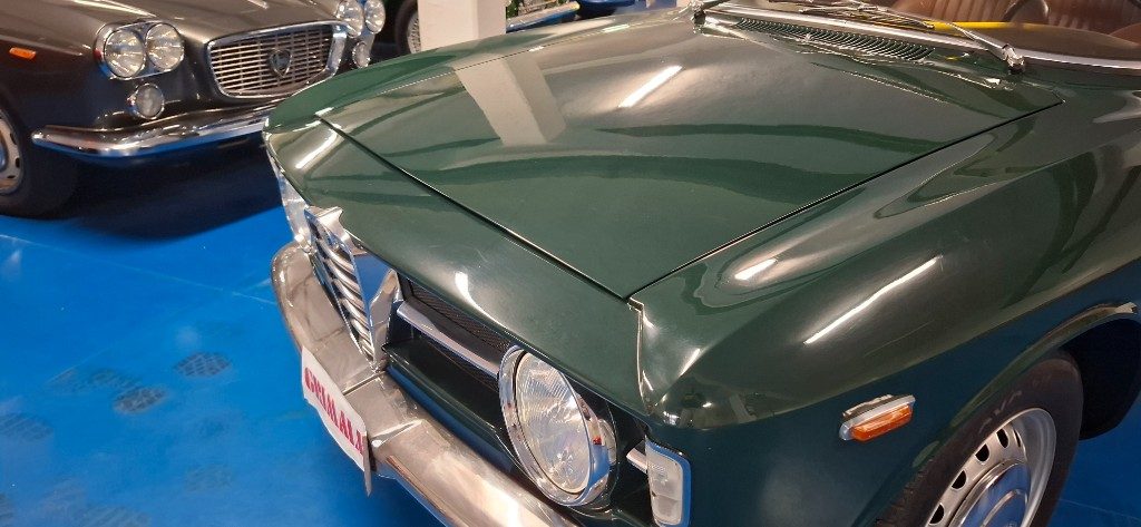 ALFA ROMEO GT SCALINO VERDE PINO con INTERNI CUOIO - 24