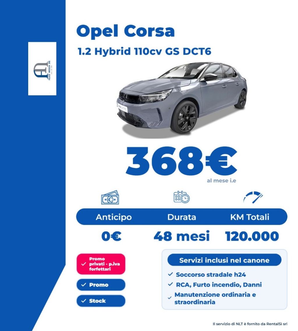 OPEL Corsa 1.2 Hybrid 110cv GS DCT6 - 2