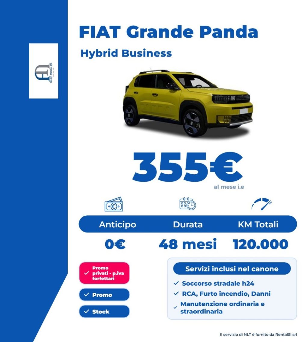 FIAT Grande Panda 1.2 Hybrid 110 CV S&S Business - 2