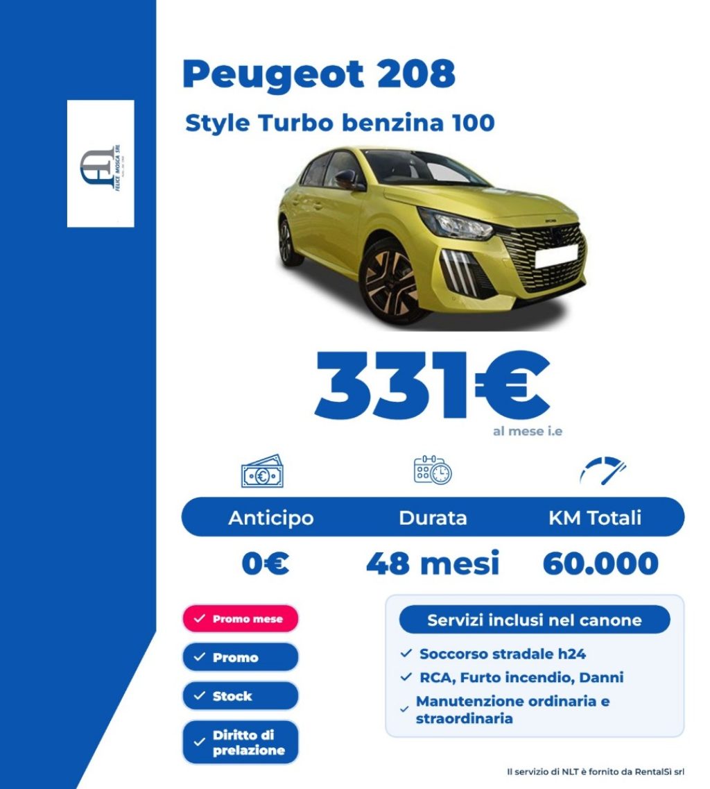 PEUGEOT 208 Style Turbo benzina 100 - 2