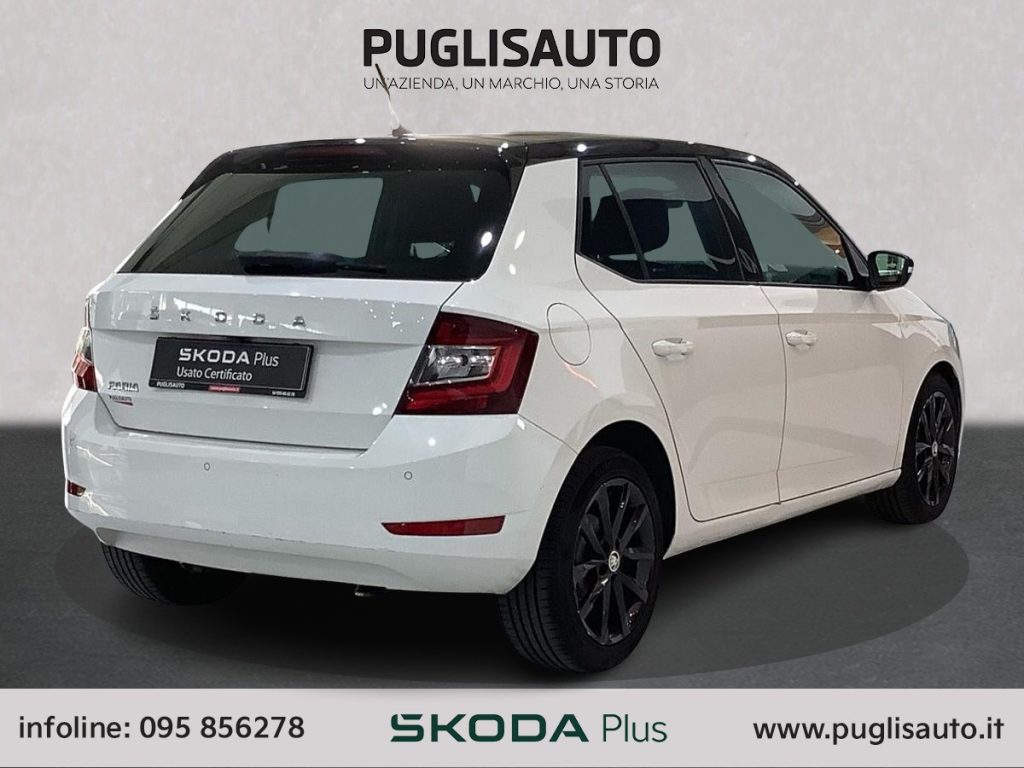 SKODA Fabia 1.0 TSI Twin Color Nero - 4