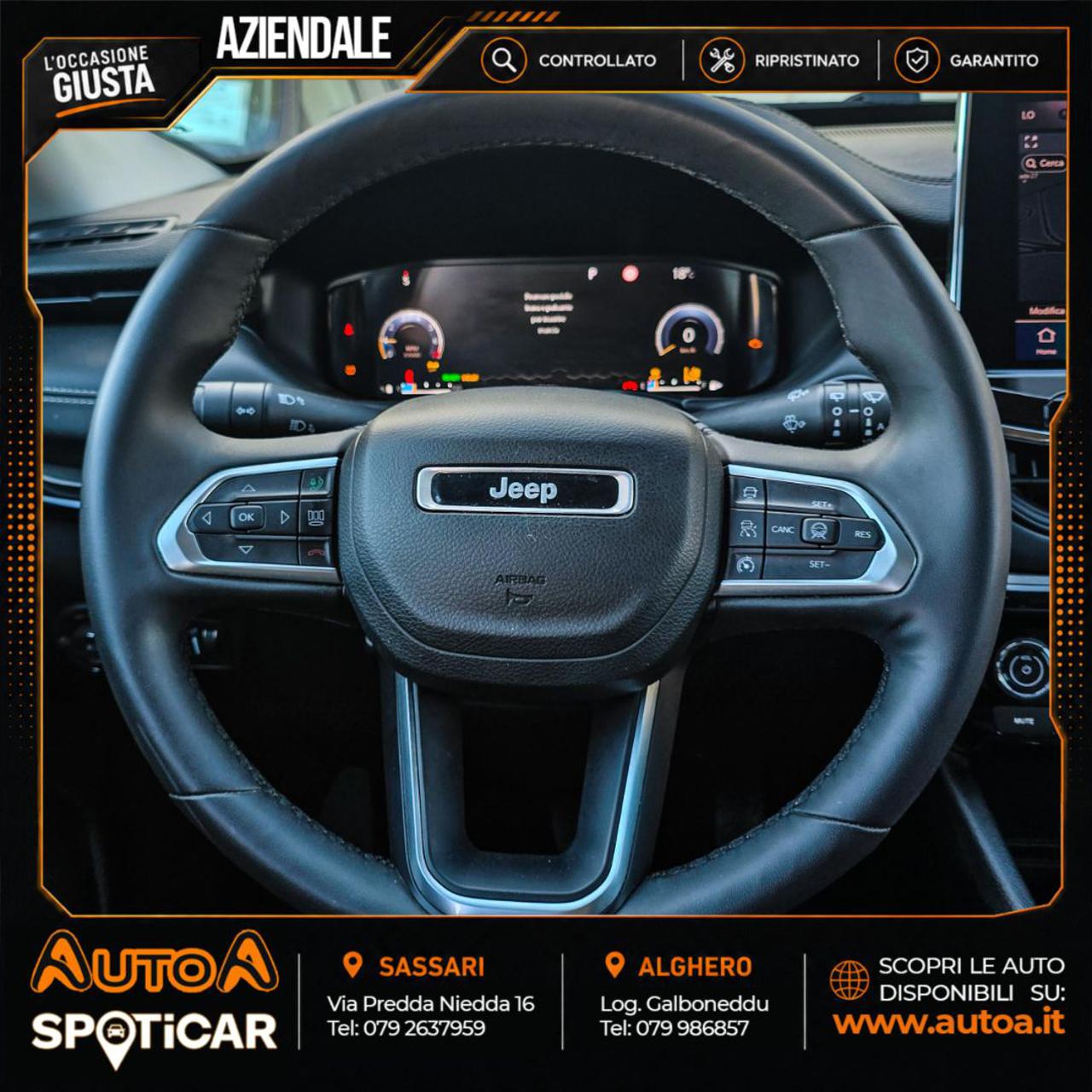 JEEP Compass 1.5 Turbo T4 130 CV MHEV 2WD S - 17