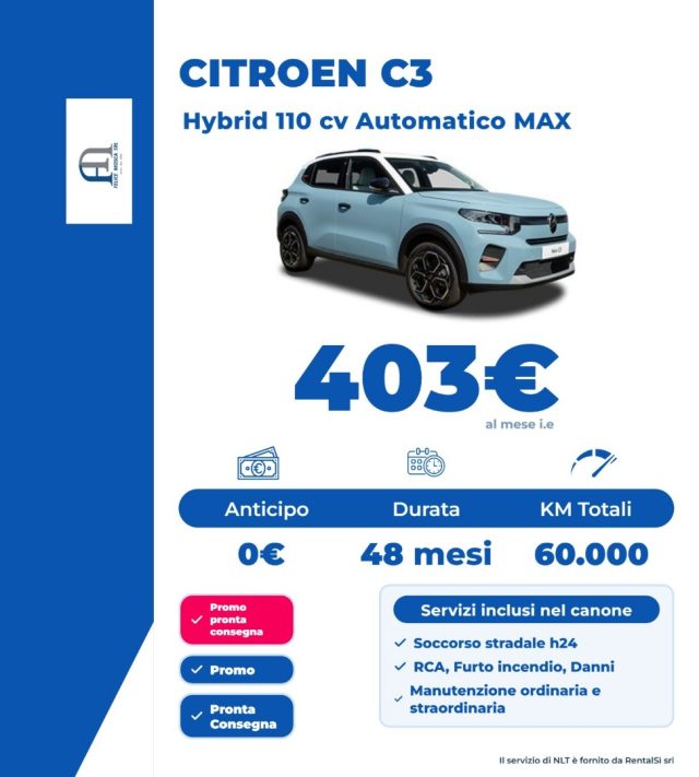 CITROEN C3 Hybrid 110 e-DCS6 Max 