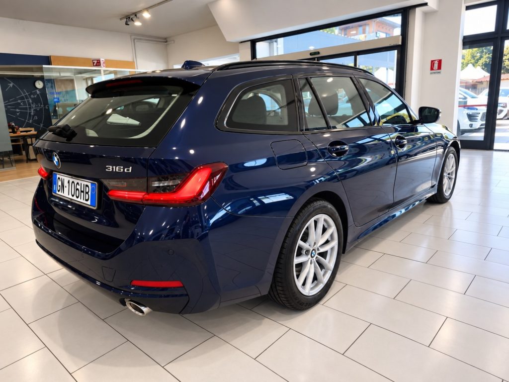BMW 316 d Touring Mhev 48V 122 Cv Advantage Aziendale - 4