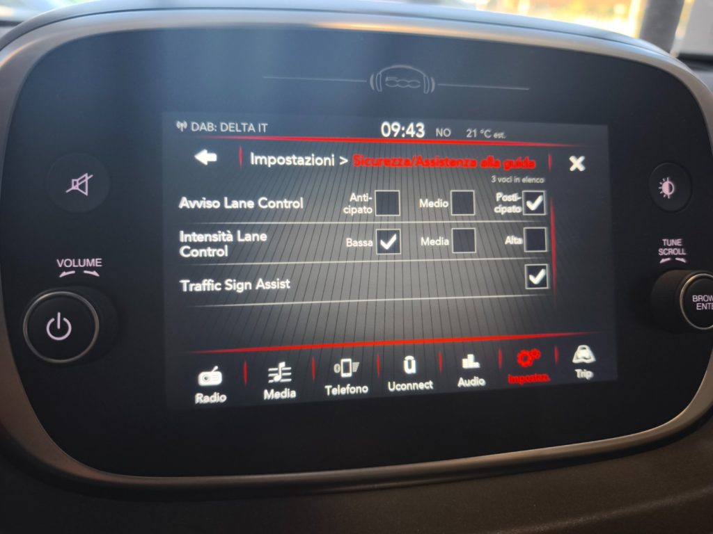 FIAT 500X 1.0 T3 120 CV MT6 Pelle Touch Aziendale - 11