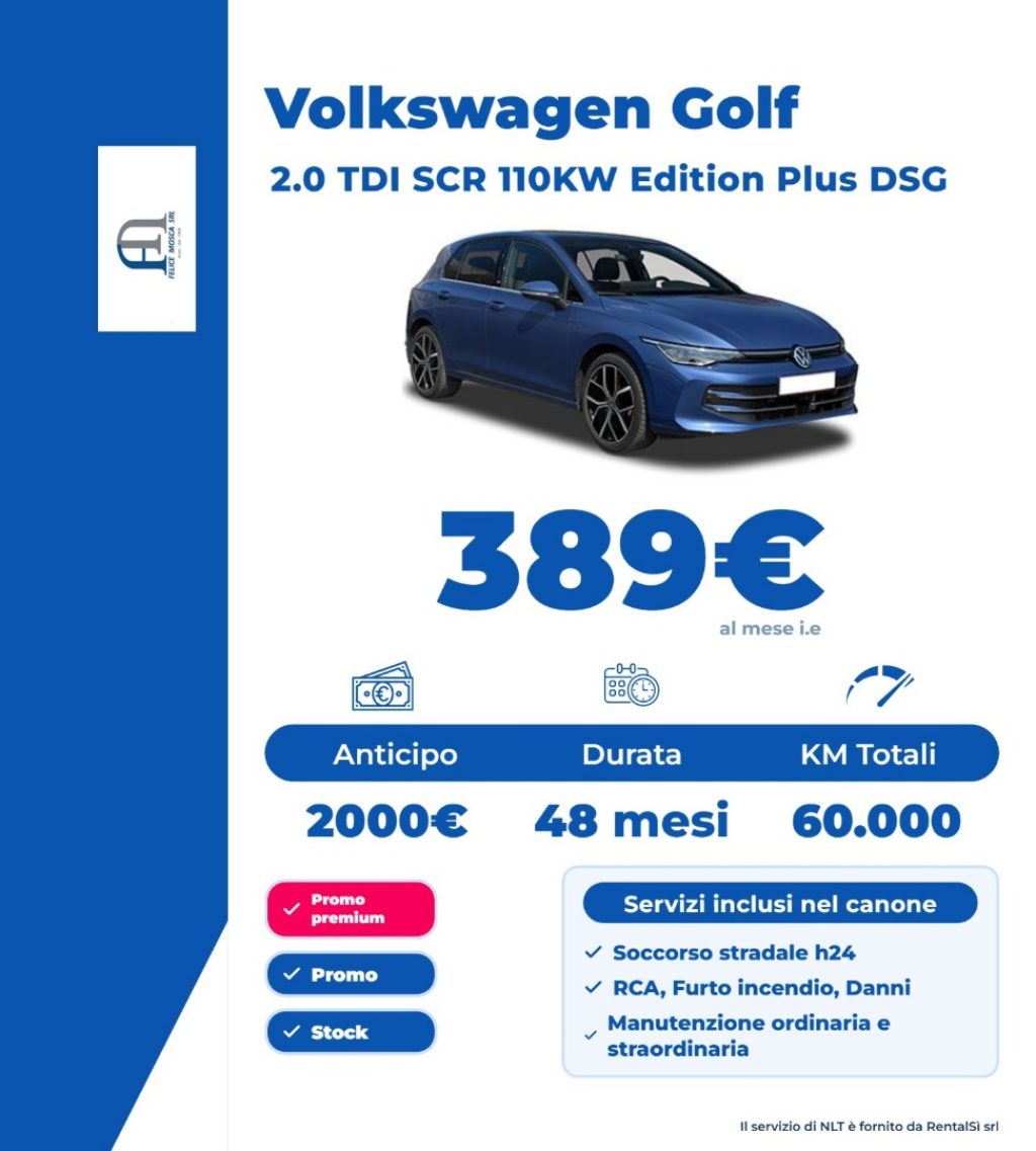 VOLKSWAGEN Golf 2.0 TDI 150 CV DSG SCR Editon Plus - 7