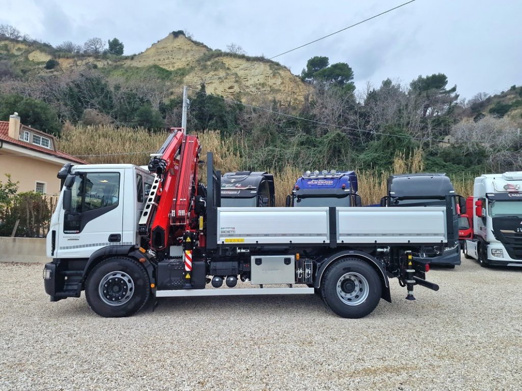 IVECO EUROCARGO 180E32 K NUOVO GRU da 23 m + RIBALTABILE - 22