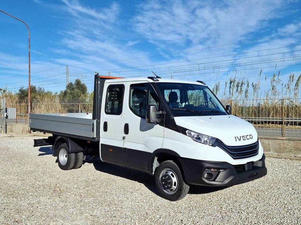 IVECO DAILY  35C16 EU6 NUOVO DOPPIA CAB CASSONE da 3,50 - 18