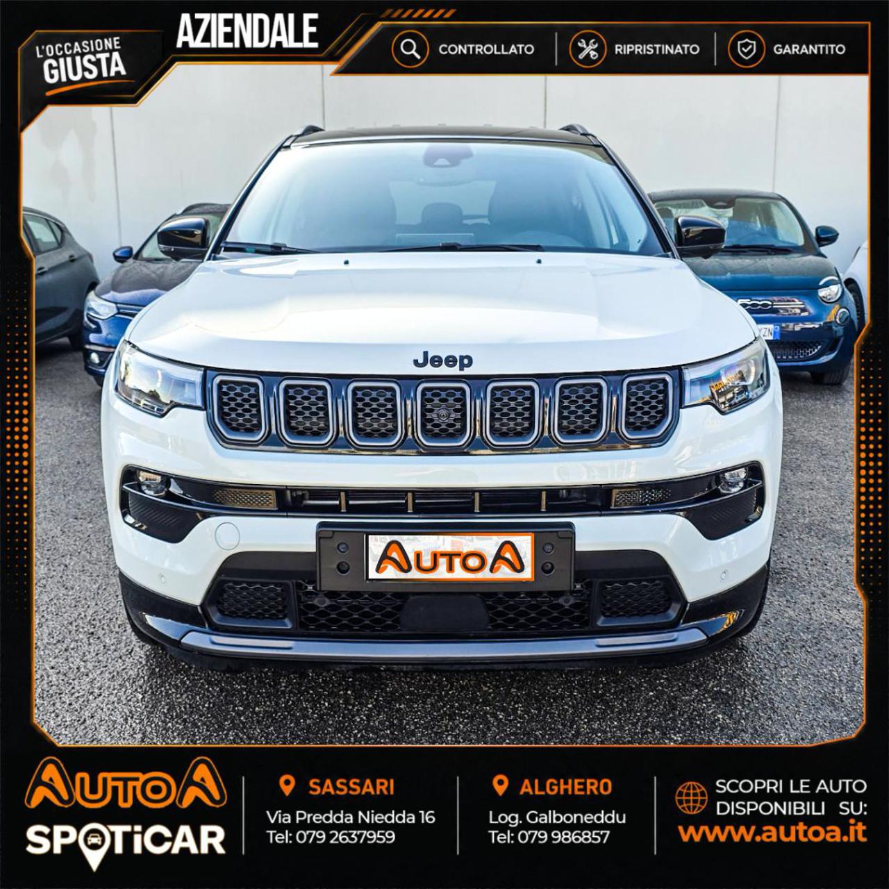 JEEP Compass 1.5 Turbo T4 130 CV MHEV 2WD S - 2