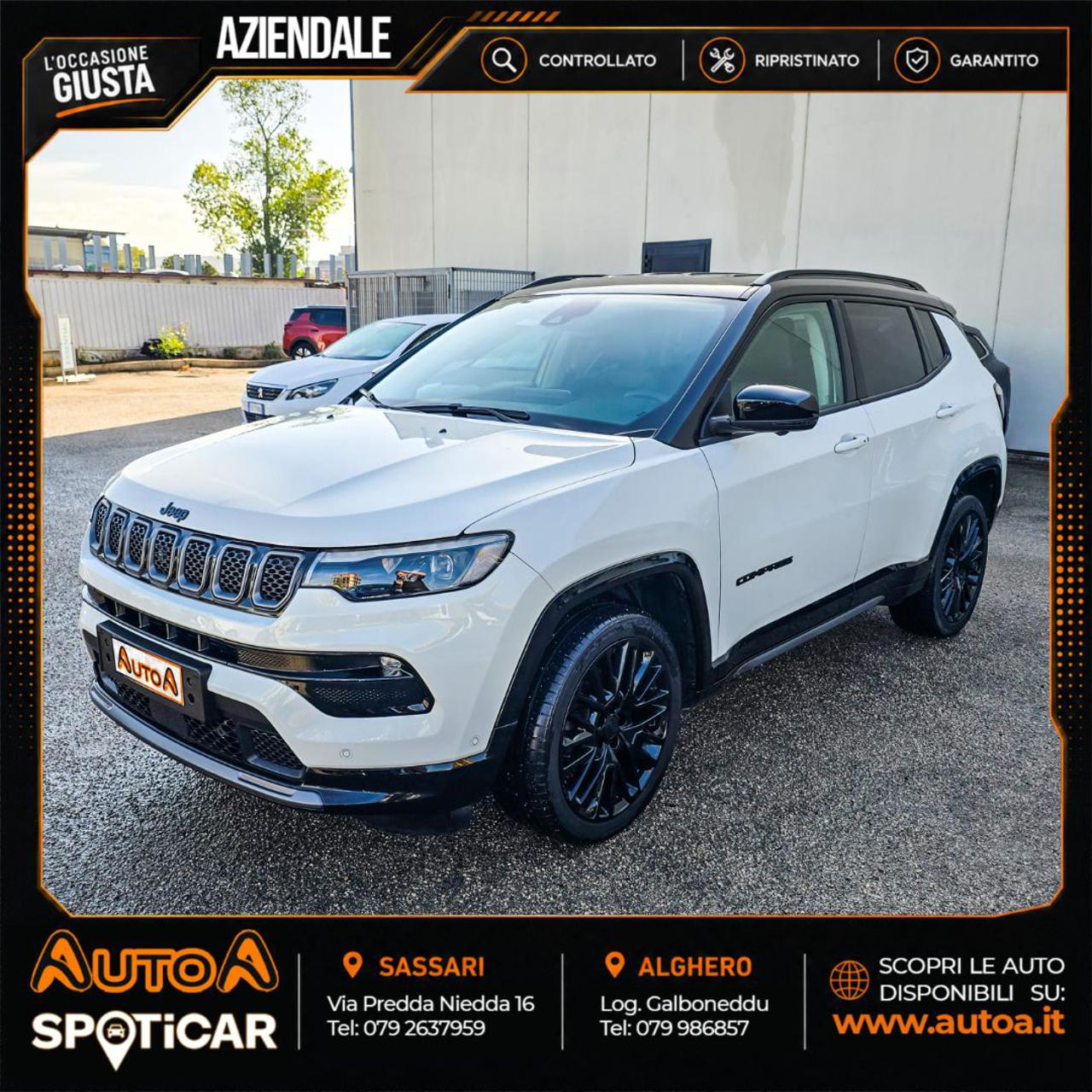 JEEP Compass 1.5 Turbo T4 130 CV MHEV 2WD S - 1