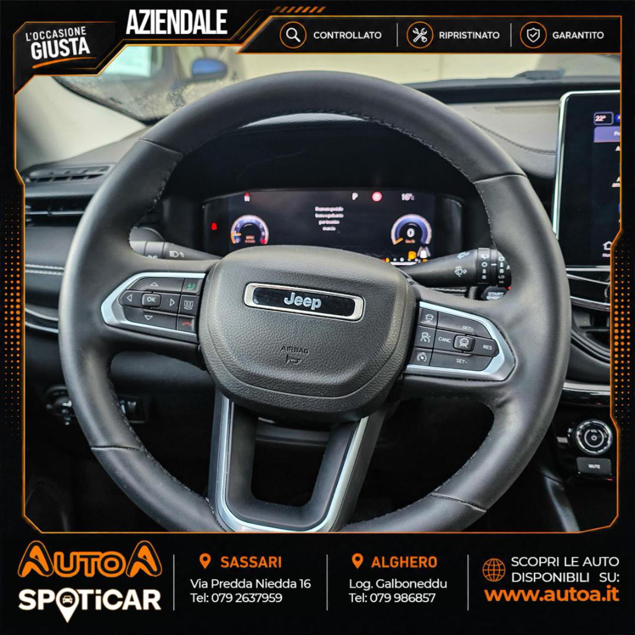 JEEP Compass 1.5 Turbo T4 130 CV MHEV 2WD S - 17