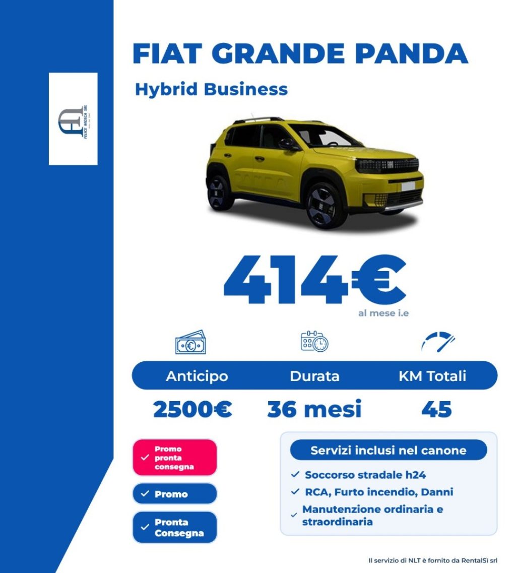 FIAT Grande Panda 1.2 Hybrid 110 CV S&S Business - 2