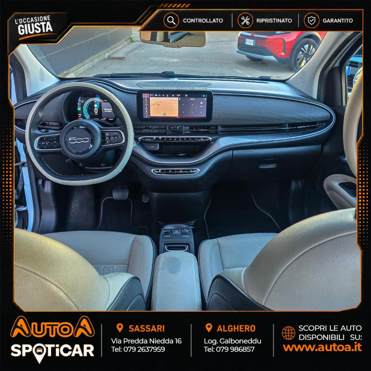 FIAT 500e Berlina 42 kWh La Prima - 10