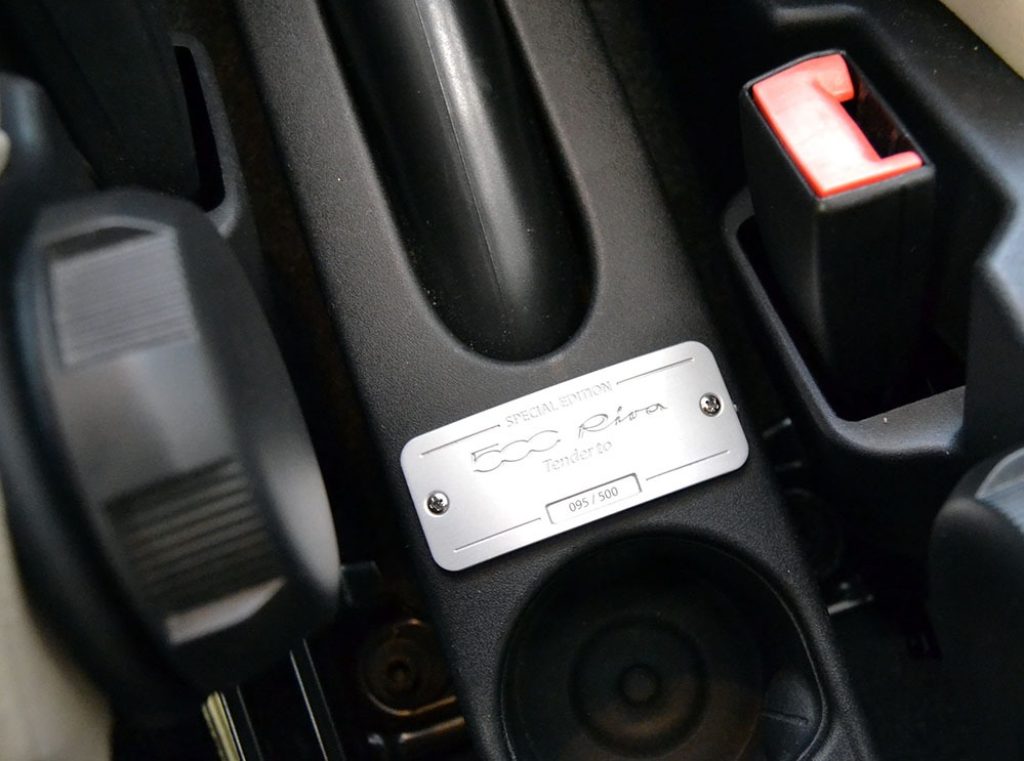FIAT 500C 0.9 TwinAir Turbo 105CV Riva 095/500 Special Ed - 9