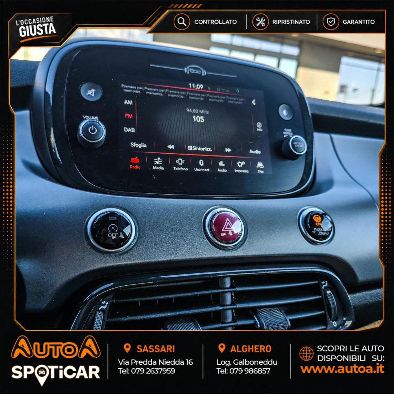 FIAT 500X 1.0 T3 120 CV Sport - 27
