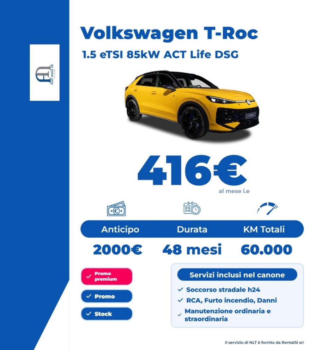 VOLKSWAGEN T-Roc 1.5 TSI ACT DSG Life - 1