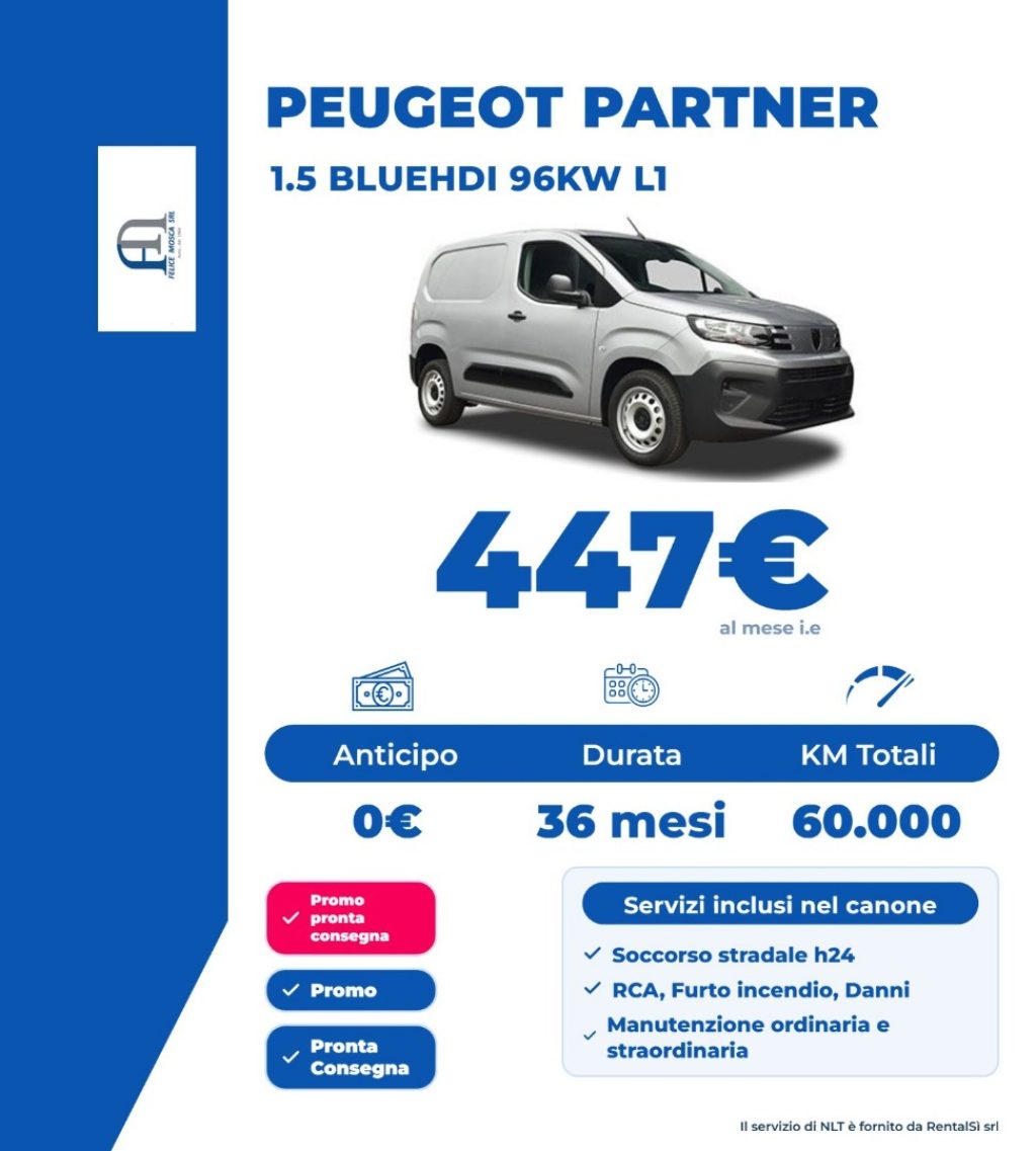 PEUGEOT Partner 1.5 Diesel 130cv LT - 4