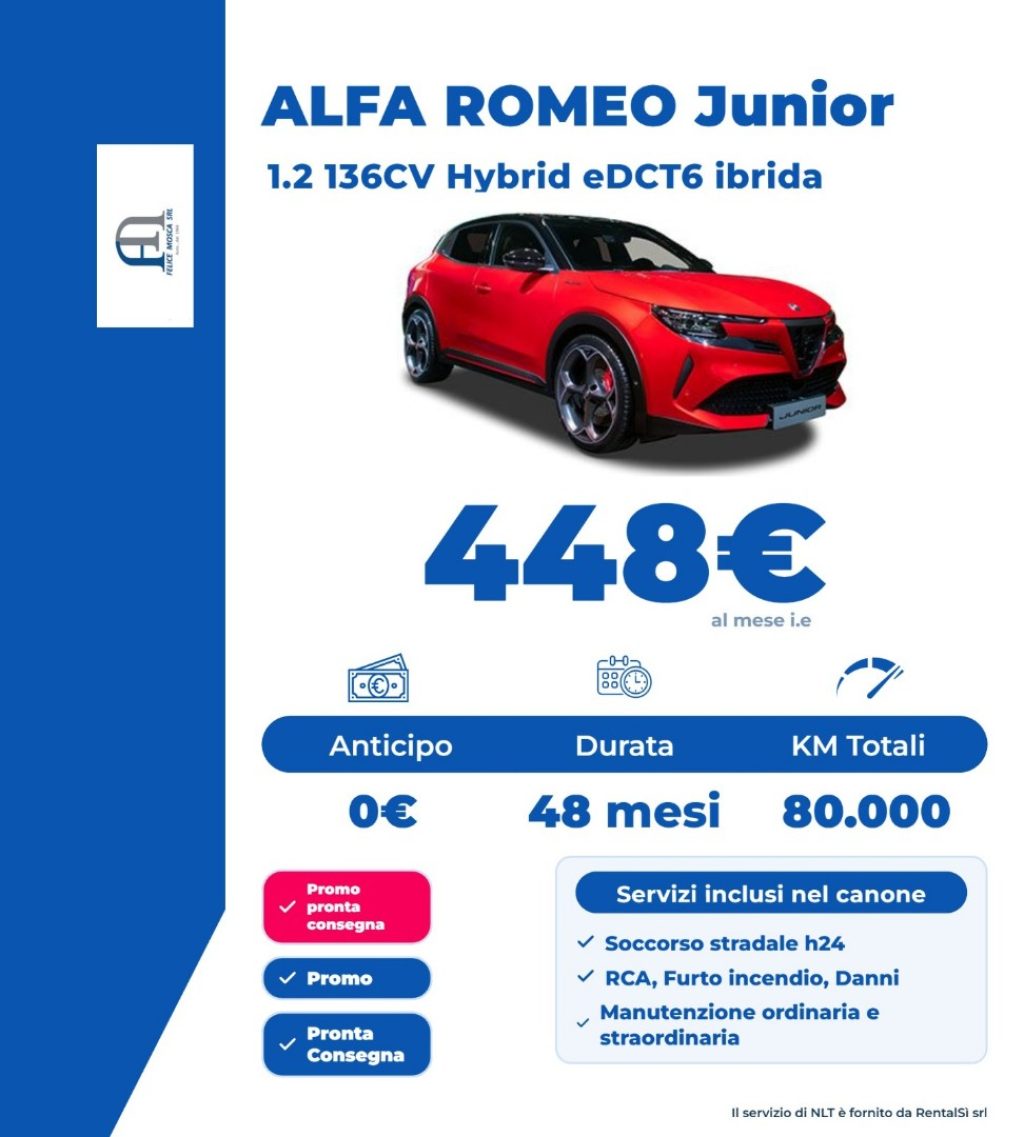 ALFA ROMEO Junior 1.2 136 CV Hybrid eDCT6 speciale - 2