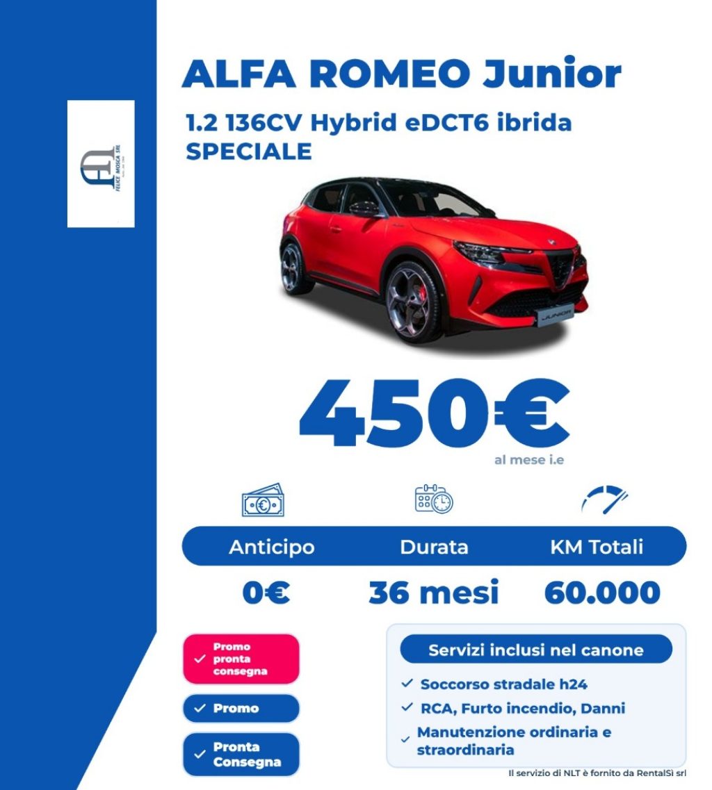 ALFA ROMEO Junior 1.2 136 CV Hybrid eDCT6 speciale - 4