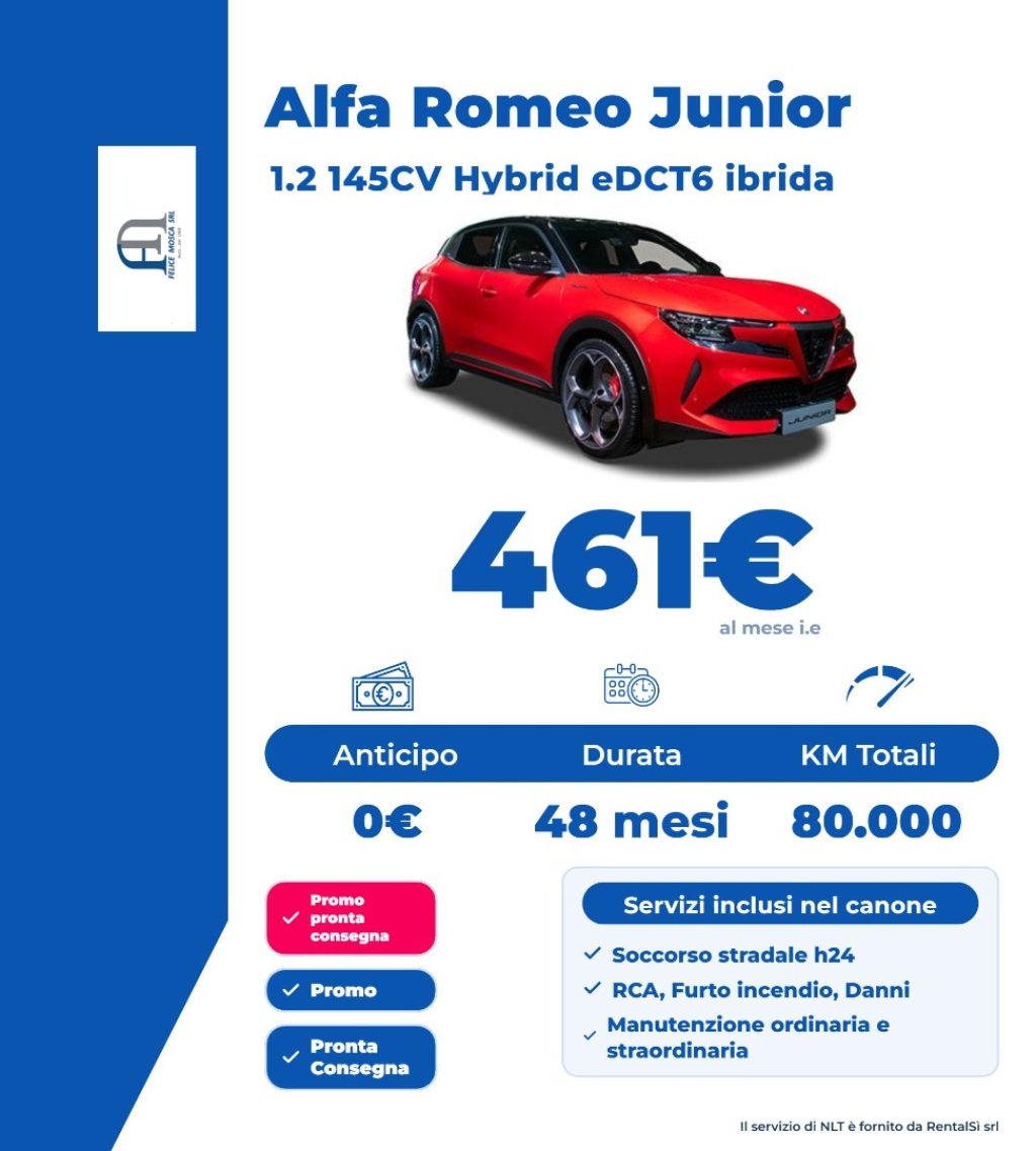 ALFA ROMEO Junior 1.2 145 CV Hybrid eDCT6 - 2