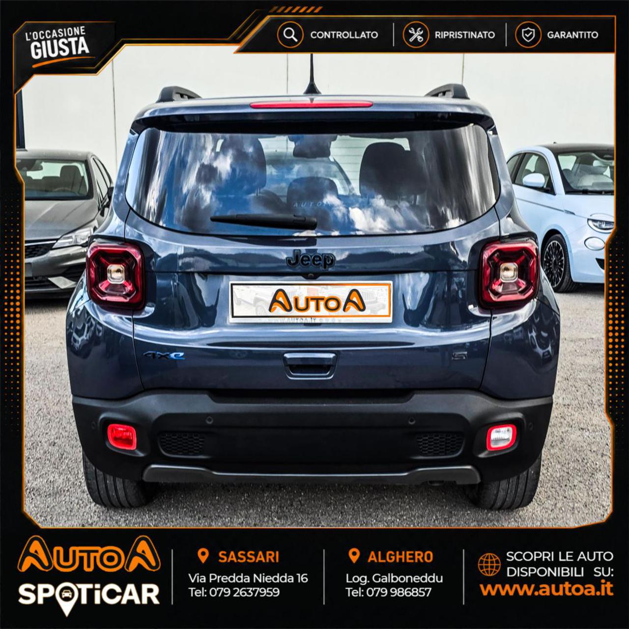 JEEP Renegade 1.3 T4 190CV PHEV 4xe AT6 Limited - 6