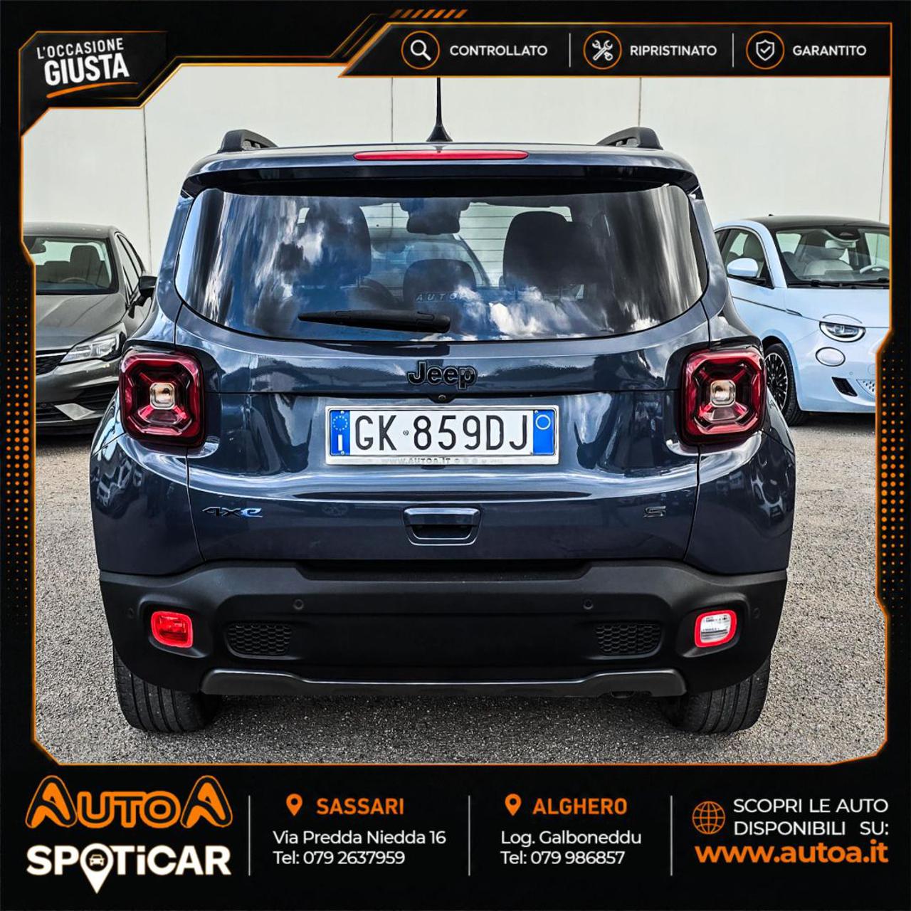 JEEP Renegade 1.3 T4 190CV PHEV 4xe AT6 Limited - 7