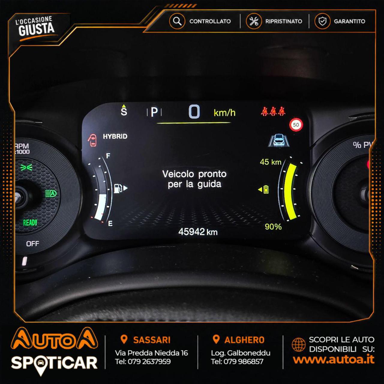 JEEP Renegade 1.3 T4 190CV PHEV 4xe AT6 Limited - 25