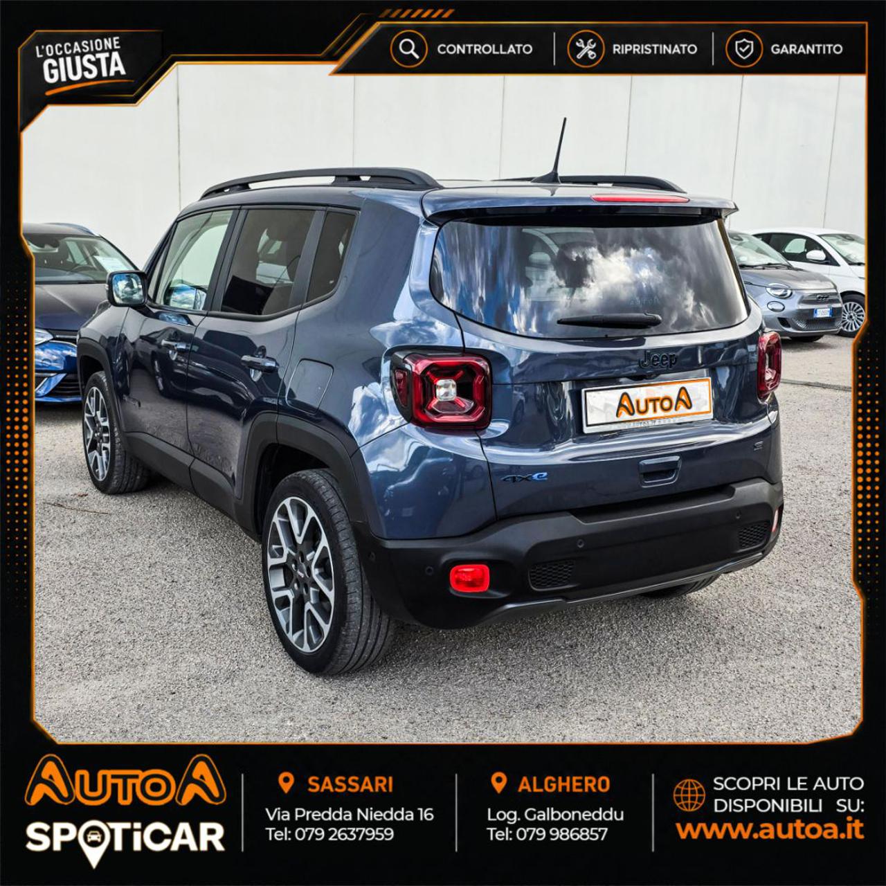 JEEP Renegade 1.3 T4 190CV PHEV 4xe AT6 Limited - 8
