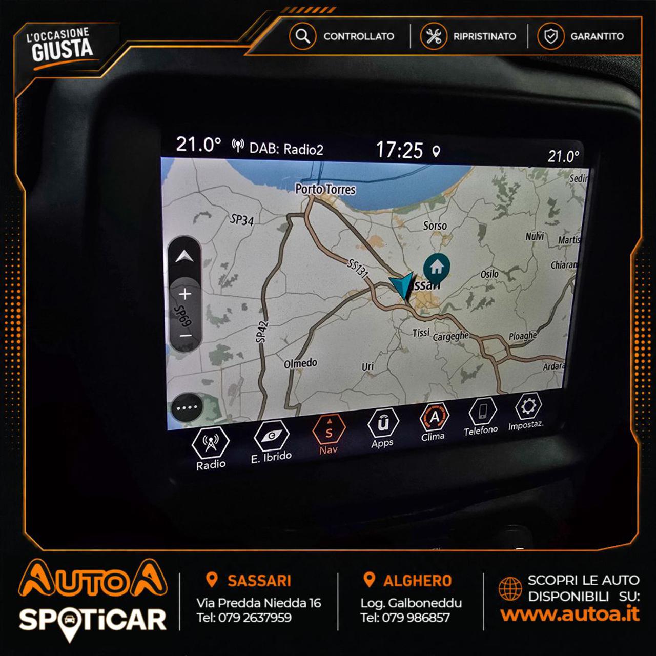 JEEP Renegade 1.3 T4 190CV PHEV 4xe AT6 Limited - 33