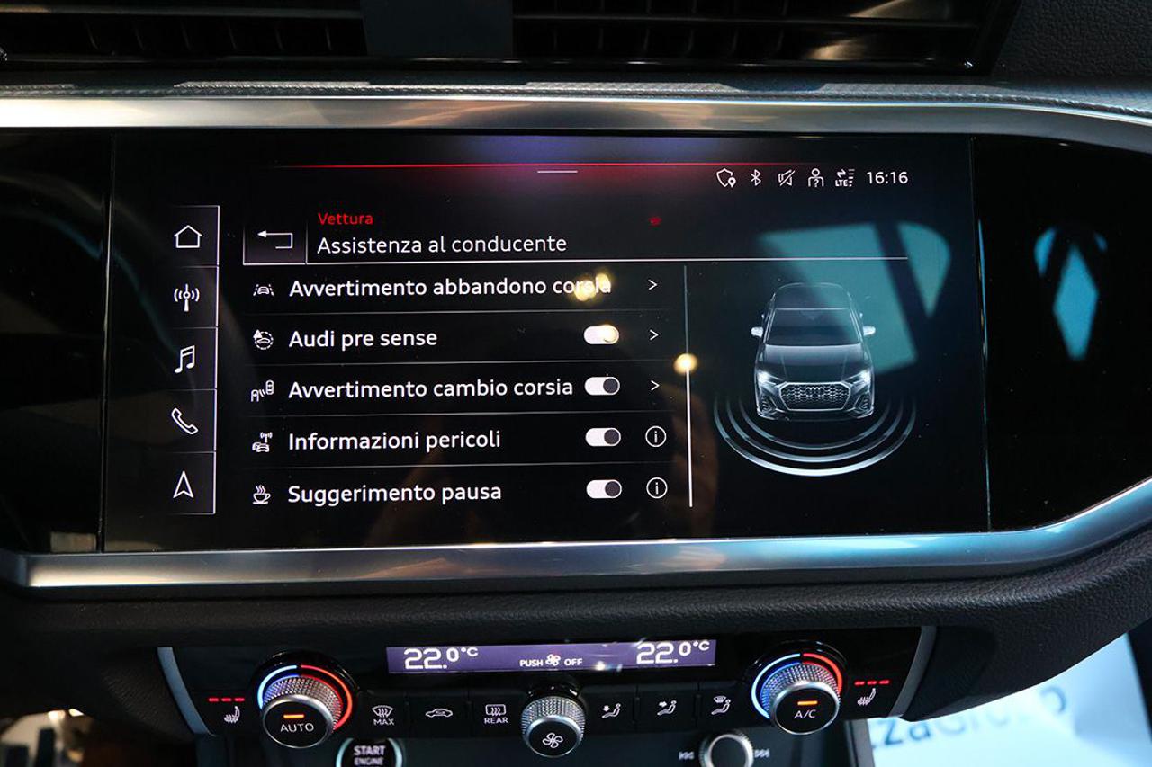AUDI Q3 40 TFSI Sportback Quattro S-Tronic Identity Black - 37