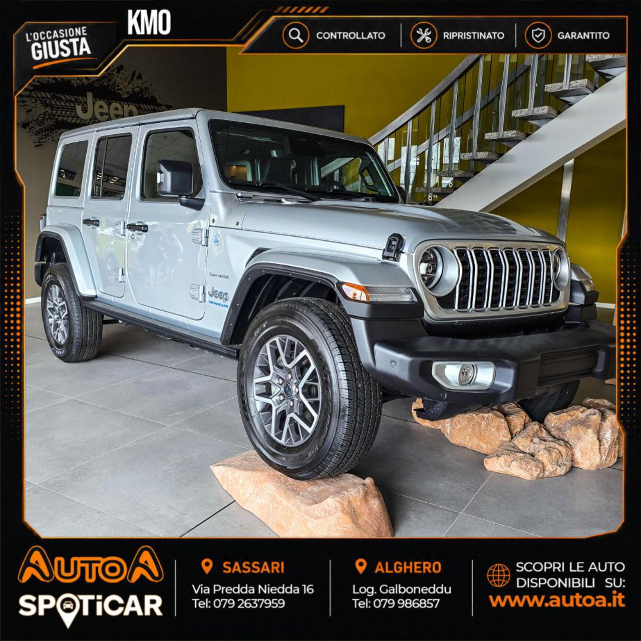 JEEP Wrangler Unlimited 2.0 PHEV ATX 4xe Sahara - 3