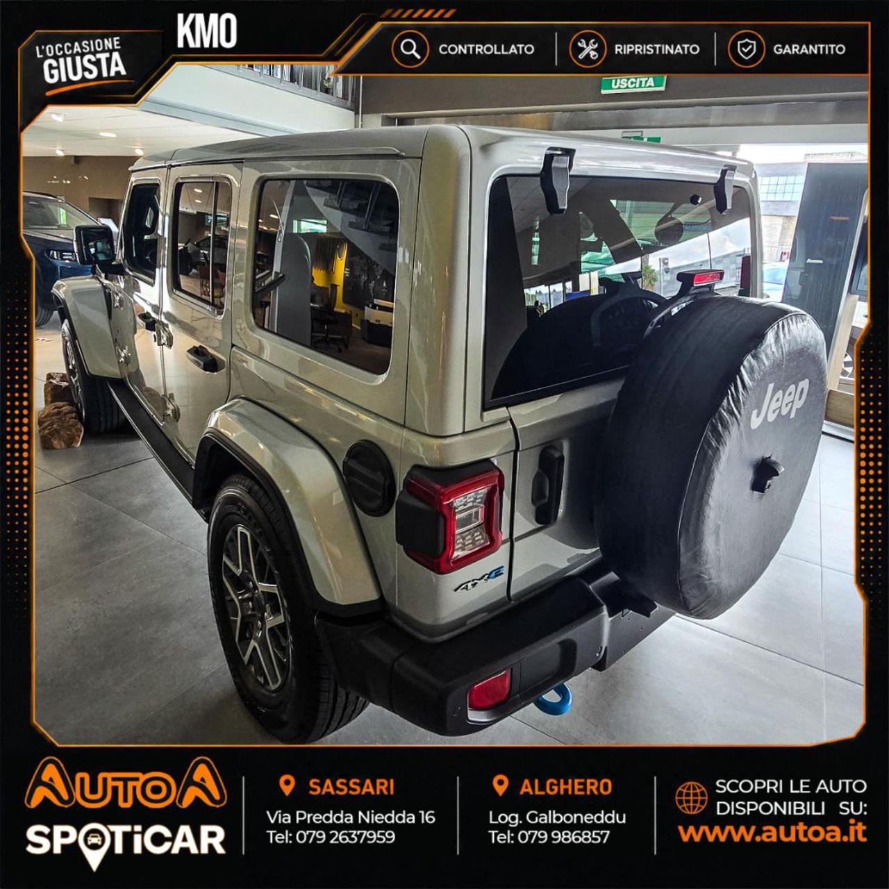 JEEP Wrangler Unlimited 2.0 PHEV ATX 4xe Sahara - 7