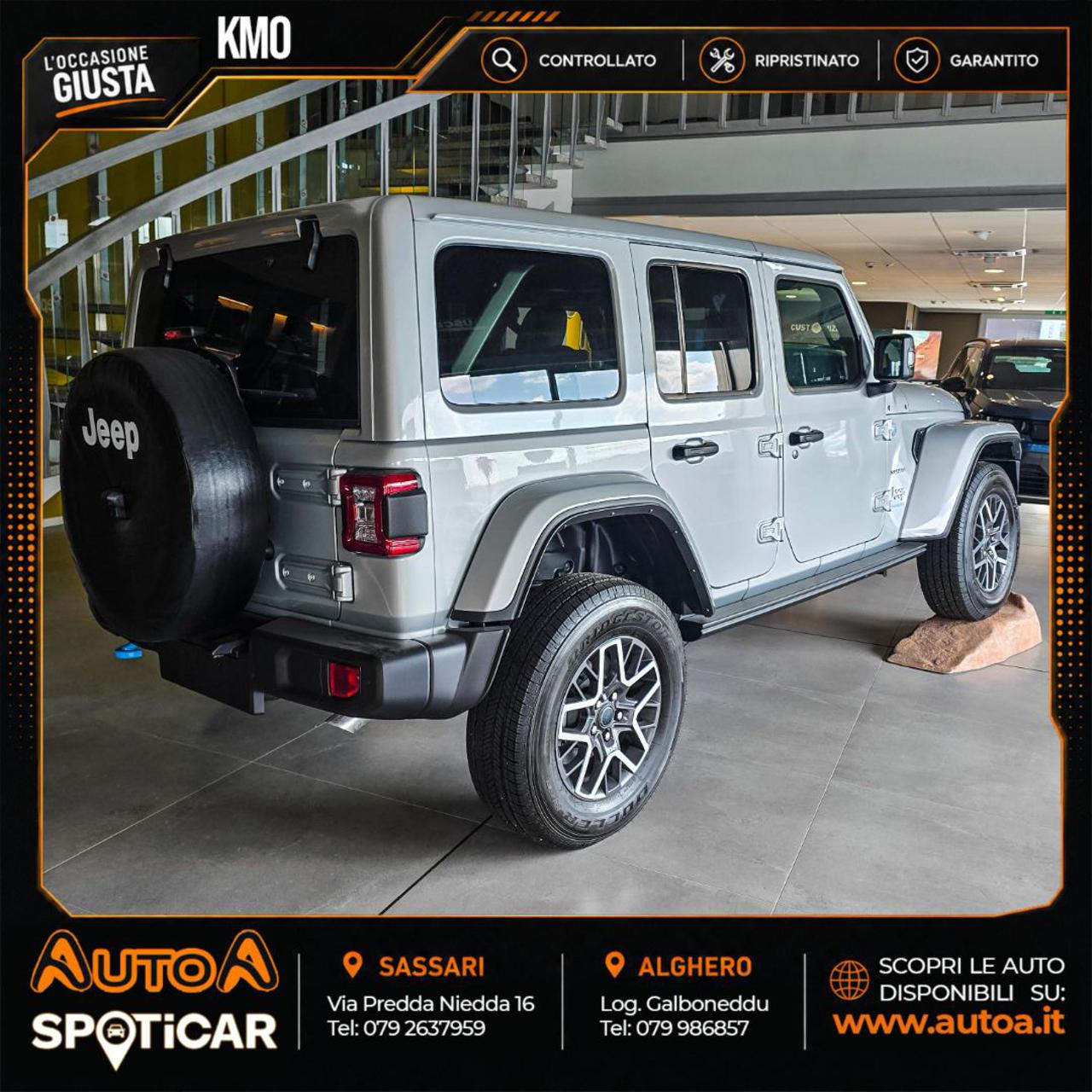 JEEP Wrangler Unlimited 2.0 PHEV ATX 4xe Sahara - 5