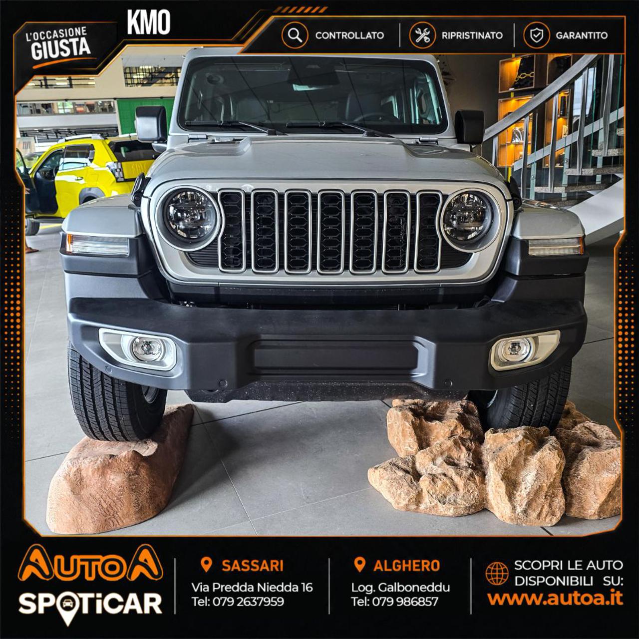 JEEP Wrangler Unlimited 2.0 PHEV ATX 4xe Sahara - 2