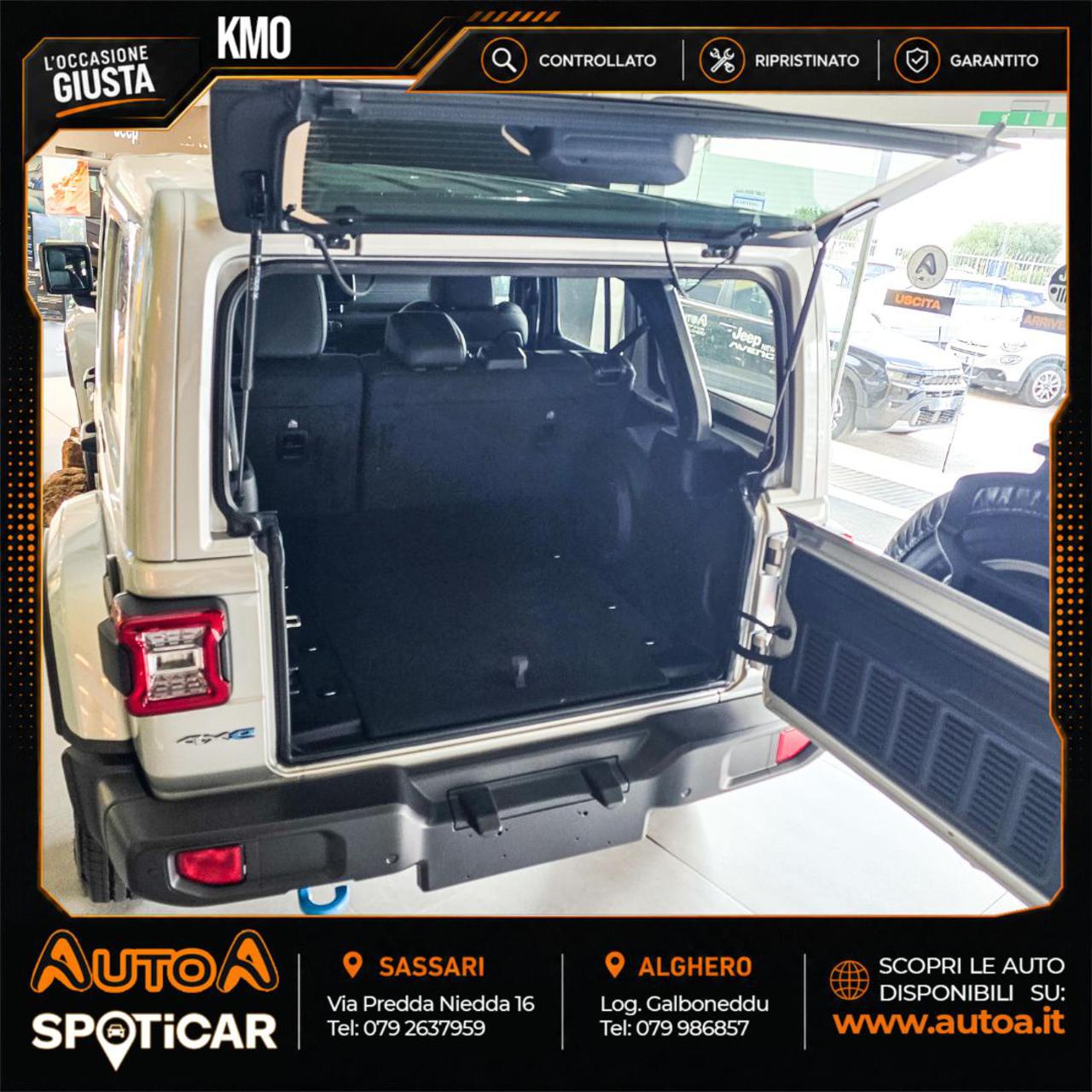 JEEP Wrangler Unlimited 2.0 PHEV ATX 4xe Sahara - 8