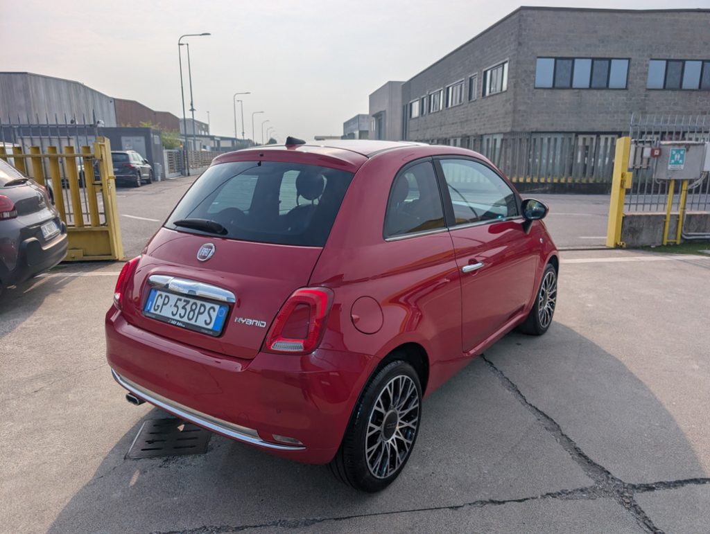 FIAT 500 1.0 Hybrid Dolcevita OK NEOPATENTATI Aziendale - 5