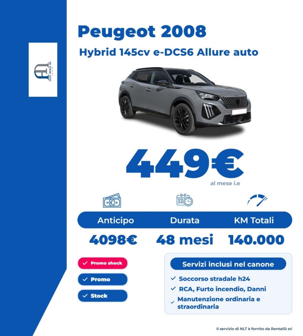 PEUGEOT 2008 Hybrid 110 e-DCS6 Allure - 2