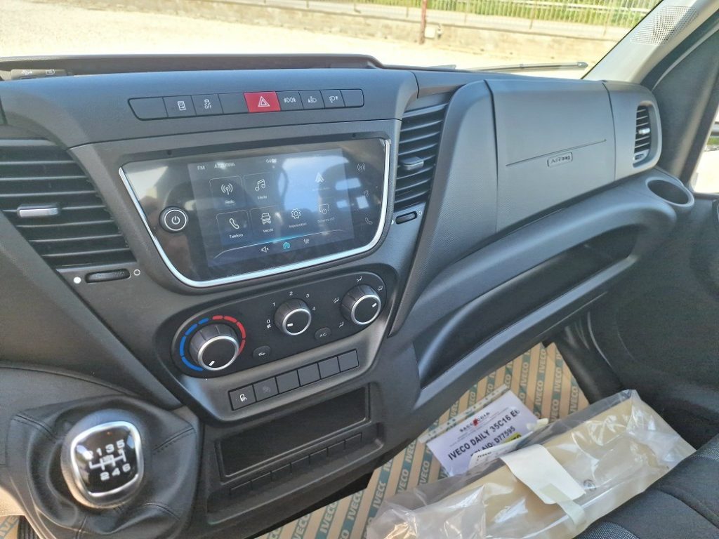 IVECO DAILY  35C18 H E6 NUOVO GRU 12m + RIBALTABILE - 9