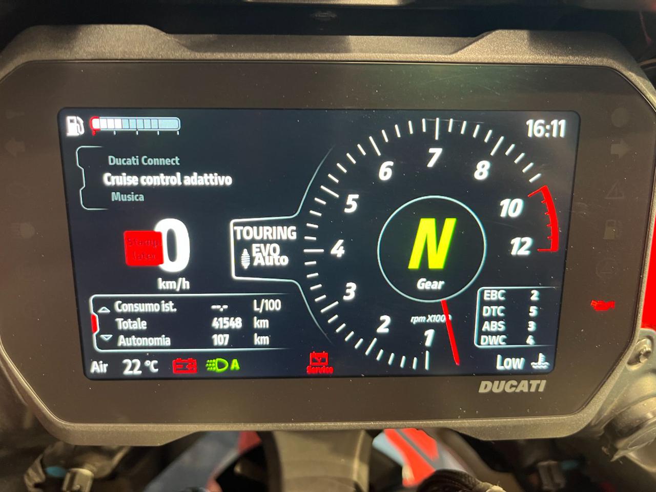 DUCATI Multistrada V4 S RALLY FULL RED - 13