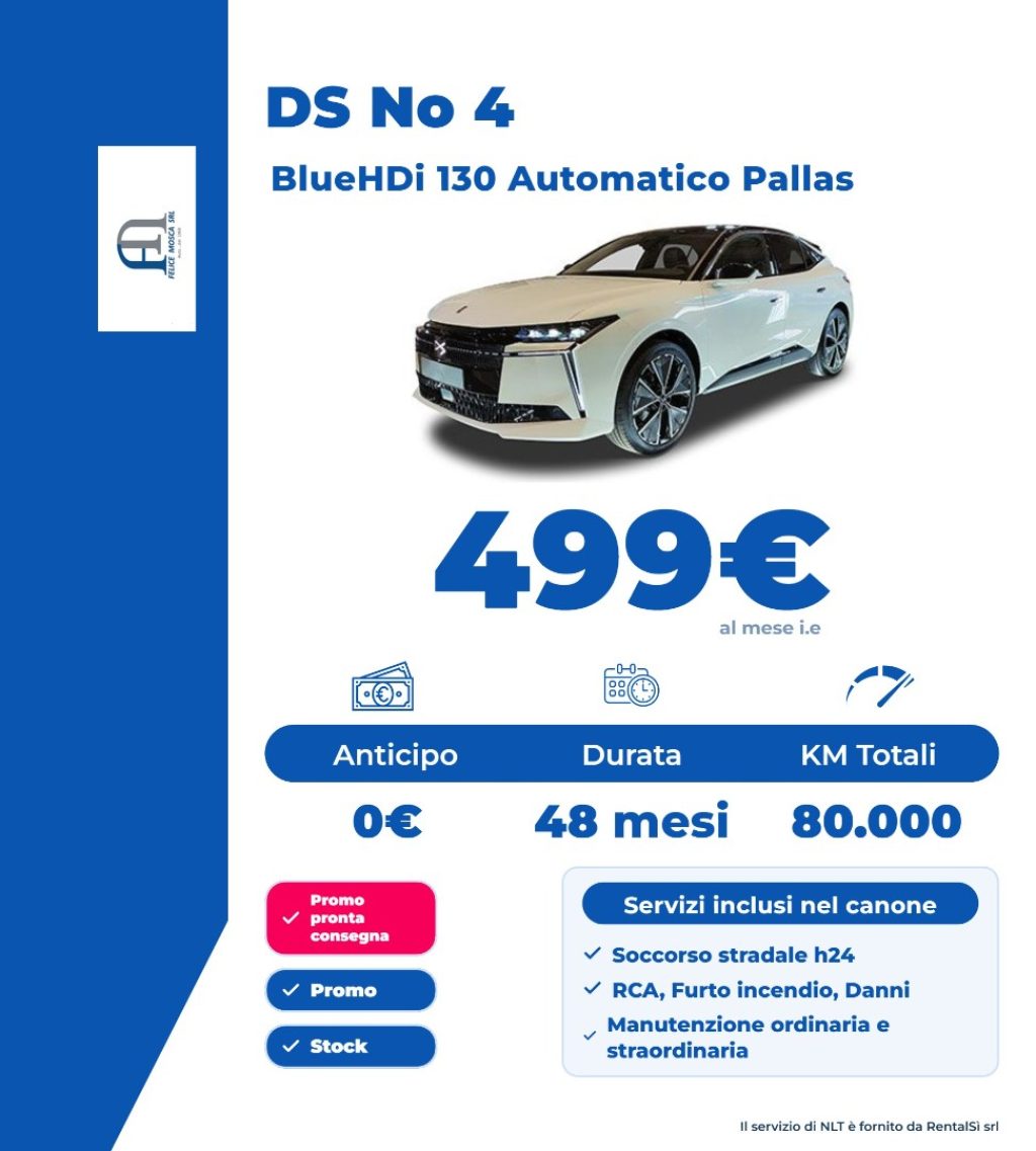 DS AUTOMOBILES DS 4 Crossback DS N°4 BlueHDi 130 Pallas - 1