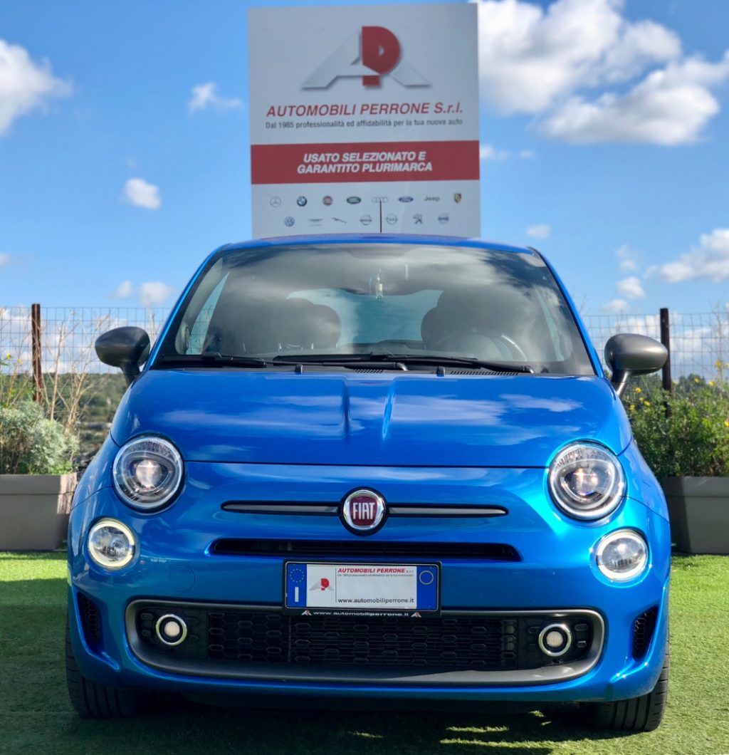 FIAT 500 1.2S 69cv  Azzurro Italia UConnect - 2