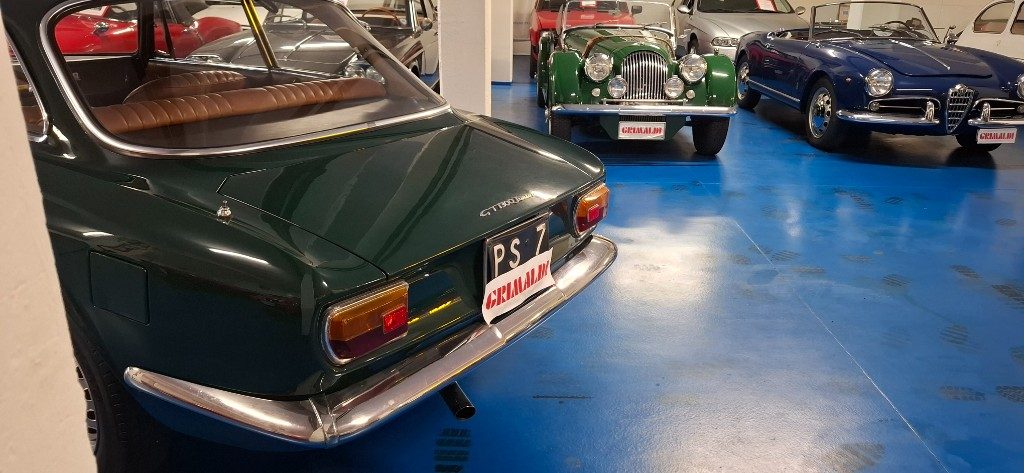 ALFA ROMEO GT SCALINO VERDE PINO con INTERNI CUOIO - 25