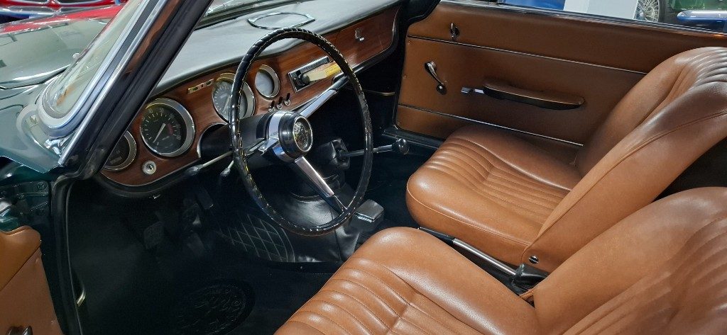 ALFA ROMEO GT SCALINO VERDE PINO con INTERNI CUOIO - 6