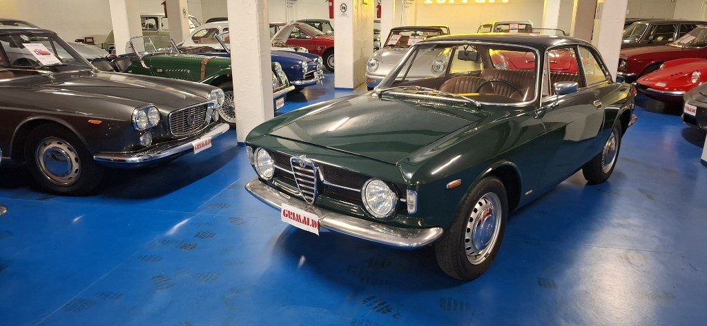 ALFA ROMEO GT SCALINO VERDE PINO con INTERNI CUOIO - 11