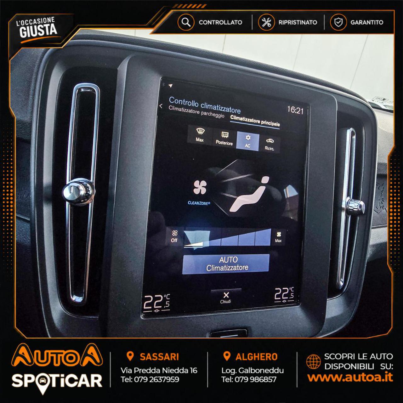 VOLVO XC40 D3 AWD Geartronic Momentum - 31