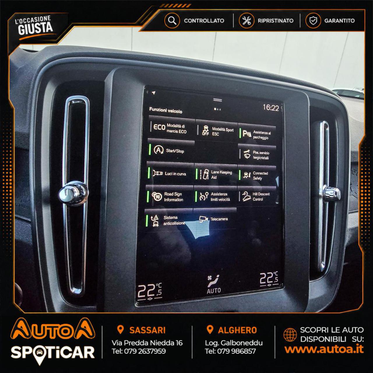 VOLVO XC40 D3 AWD Geartronic Momentum - 36